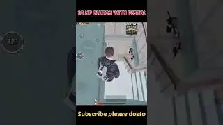 10 Hp Clutch With Pistol #shorts #bgmi #PUBG#pubgmobile