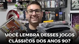 Coleção de JOGOS NOSTÁLGICOS  dos anos 90 PARTE -#1 #retrogames