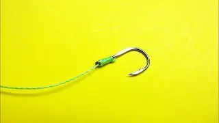 Reliable fishing knot. How to attach a hook to a fishing line. Fishing knots for fishing. Fishing