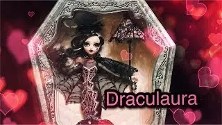 Коллекционная Draculaura Monster High. Обзор на куклу.