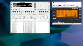 Microsoft Multimedia Pack MIDIs played on Roland Sound Canvas VA (SC-55 mode)