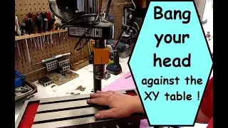 EMCO Mill head mounted to its own XY table
