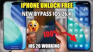 iPhone Unlock 2026 🔓 Free iOS 26.4 Activation Lock Remove | New Method Working!