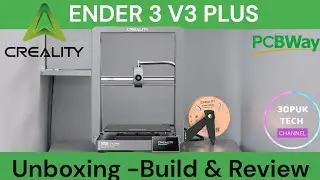 Creality Ender 3 V3 Plus Review, Unboxing and build  does it cut the mustard ????