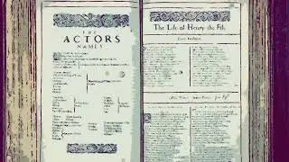 The Chorus’ Prologue from Shakespeare’s Henry V