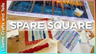 Diamond Painting Spare Square Series #1 - Let's create two Spare Square mini's with left over drills