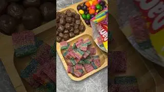 Filling Platter with Sweets