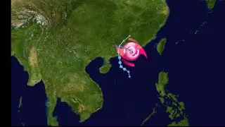 2024 Hypothetical Super Typhoon Maliksi (C5 landfall in HK)