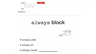 M1 - 4 - always Block