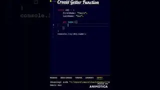 How to create a getter function on a javascript object literal