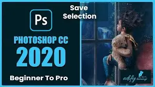 How to Save Selection - PhotoshopTutorial # 37 (Beginner to Pro)