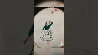 Вышивка гладью для начинающих. #вышивкагладью #embroiderypatterns #ручная_работа #embroiderydesigns