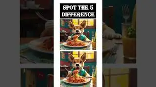 Spot 5 Differences in the given images. #spotthedifference #spotthedifferencehard #spot5differences