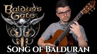 Song of Balduran (Baldur's Gate 3) | Classical Guitar Cover