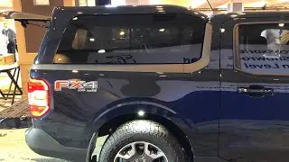 2022 Ford Maverick With Bed Topper Revealed