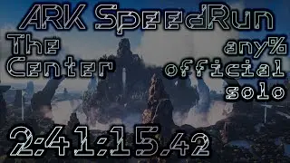 ARK Speedrun The Center FWR: 02:41:15.42 (any% official solo)