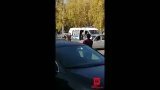 В центре Новокузнецка дерзко угнали автомобиль
