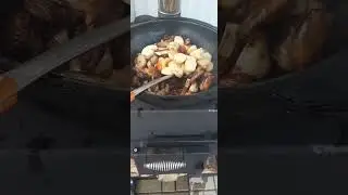 залипательно.... #еда #мясо #картошка