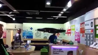 Parrot AR Drone controlled with iPad & iPhone