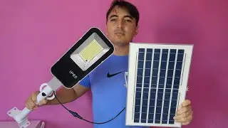 Comprei a luminária de energia Solar mais TOP do Aliexpress.