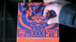 Snazzy FX Wow And Flutter delay w/ Moog Slim Phatty