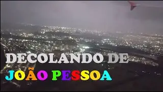 Decolagem noturna de João Pessoa - Airbus A321 - Latam
