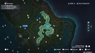 Genshin Impact Thorny Cyst and Erinnyes Forest underwater Hydro Chest Puzzle