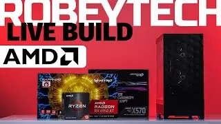 $2200 6950XT Live PC Build – GPU Giveaways + Fractal Pop Air (5900x / Sapphire Nitro 6950XT)