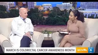 Colorectal Awareness Month on WLTX with Dr. Mazza