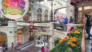 В ГУМе начался фестиваль цветов.