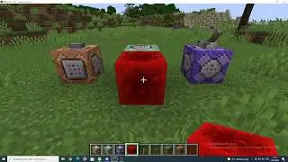 Minecraft обучение: командные блоки #1 - Типы командных блоков