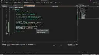 C# - Mediator Pattern Example