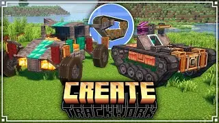VEHÍCULOS REALISTAS con CREATE: TRACKWORK [1.18.2 - 1.20.1]  - Guía Español