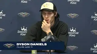 Dyson talks career-high in scoring | Pelicans-Mavericks Postgame 11/12/2023