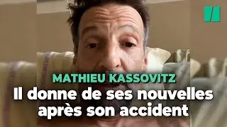 Mathieu Kassovitz donne de ses nouvelles depuis son lit d’hôpital après son accident de moto