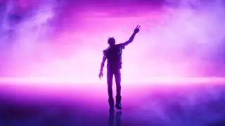 Клип Juice WRLD in Fortnite.