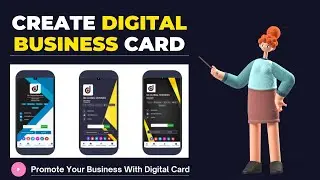 Digital business card kaise banaye | digital visiting card kaise banaye | 