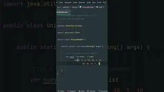 📊Unbelievable Trick to Easily Find Unique Numbers in Java List 