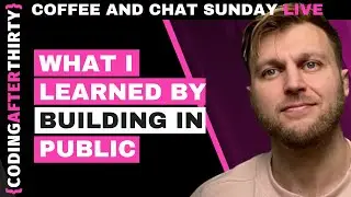 What I Learned from Building My First Project in Public as a Self-Taught Developer.
