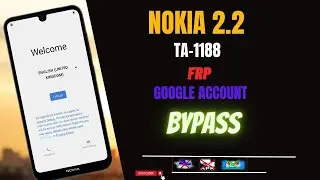 Nokia 2.2 (Ta-1188) Frp Bypass | Nokia 2.2 Frp Bypass Google Account Bypass | Android 11