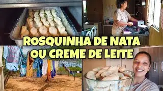 *VOU VENDER MINHA CASA??*🤔 FIZ ROSQUINHA DE CREME DE LEITE - ROTINA DE DONA DE CASA