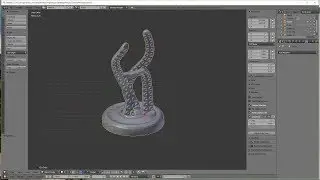 Monster Tentacle Mini Blender Tutorial | Array and Curve Modifiers