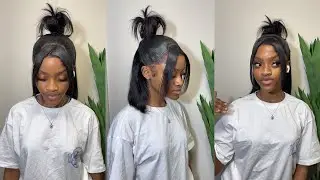 BEST $94 PRECUT BOB WIG FOR SUMMER | BEGINNER FRIENDLY GLUELESS WIG INSTALL | ULAHAIR