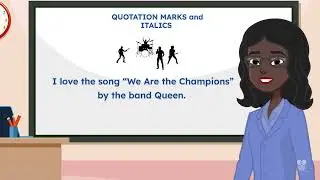 Quotation Marks vs. Italics Grammar Lesson