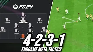 *ENDGAME* Meta Tactics! Best 4231 Custom Tactics EA FC 24