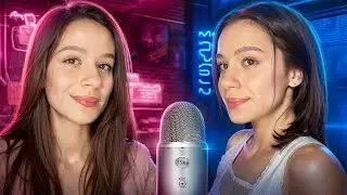 💓 ASMR WITH MY TWIN 💓 Mouth sounds from ear to ear / ASMR 1 HOUR TK-TK, STK-STK