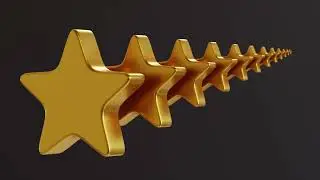 Blender 3D Star Modeling - Quick and Easy Blender Tutorial