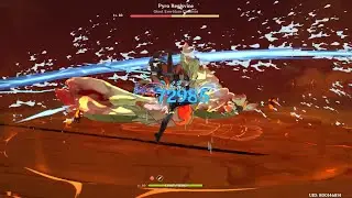 Childe DESTROYS Pyro Regisvine 73K DAMAGE! (lv 80 not maxed)| Childe Build | Genshin Impact