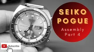 Seiko Pogue 6139-6002 - " At the Bench " - Assembly Stage 1 - Part 4
