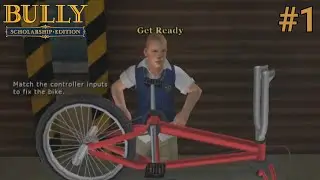 BULLY | SHOP CLASS #1 | Basic Bike BMX Unlocked! (PS3 1080p)